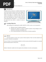 Study Guide 1.6 - Systems of Non-Linear Equation