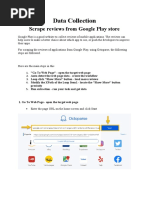 Data Collection Using Octoparse