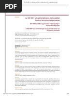 La ISO 9001 y La Administración de La Calidad Total en Las Empresas Peruanas