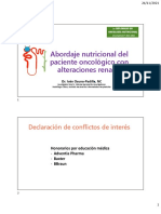 Abordaje Nutricional Del Paciente Oncológico Con Alteraciones Renales