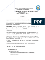 Tarea N 1 Situación de Salud Del Neonato Niño y Adolescente PRIMERA ACTIVIDAD