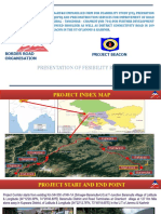 Presentation of Fesibility Report: Border Road Organisation Project Beacon