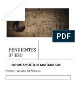 Cuaderno Pendientes Eso3