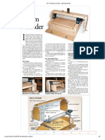 DIY Thickness Sander - WoodArchivist