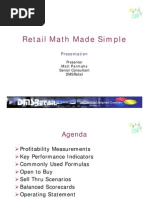 Retail Math Made Simple Pres.