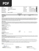 Name: Mrs. SABA 681 Patient UID.: 816567: Biochemistry Test Name Results Unit Bio. Ref. Interval