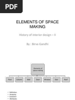 Elements of Space Making Sem2