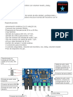 9-Manual Preamplificador de Microfono y Reverb