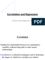 Correlation and Regression