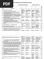 Satish Pradhan Dnyanasadhana College: Department of BMS Sample MCQ Questions Subject: Indirect Tax