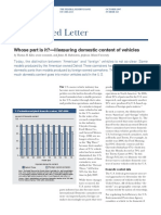 Measuring Domestic Content of Vehicles - Federal Reserve