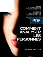 Comment Analyser Les Personnes