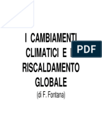 Power Point Cambiamenti Climatici