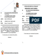 Municipalidad Distrital de Maranura "Año Del Buen Servicio Al Ciudadano" MEMORANDUM #640-2017-GM-MDM/LC