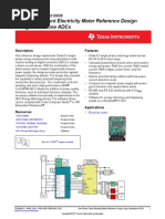 One-Phase Shunt Electricity Meter Reference Design Using Standalone Adcs