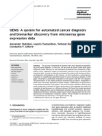 GEMS: A System For Automated Cancer Diagnosis and Biomarker Discovery From Microarray Gene Expression Data