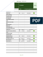 Lista de Verificação de Pagamentos de Contas