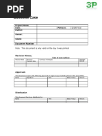 Business Case: Project Name: Date: Release: Author: Owner: Client: Document Number