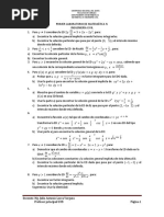 Primer Laboratorio de Matemática IV