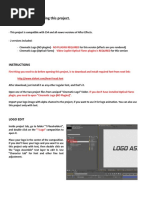 Cinematic Logo - Instructions
