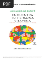 Descargar Libro Gratis Encuentra Tu Persona Vitamina (PDF EPub Mobi) Por Marian Rojas Estapé