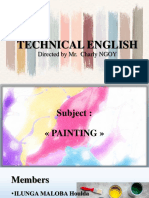 TECHNICAL ENGLISH, Painting