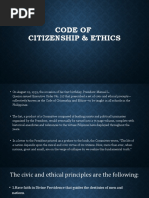 Code of Citizenship & Ethics