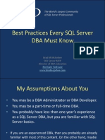 Best Practices Every SQL Server DBA Must Know Pensacola