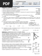 EVALUATION N°4 DE Physique Tle C