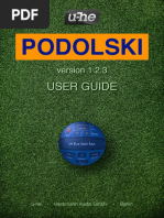 Podolski User Guide