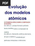 Evolução Dos Modelos Atómicos - 2