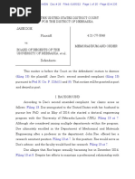 Doe v. UNL MTD Order 22.01.05