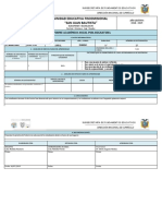 Informe Académico 1ro A Buen Vivir