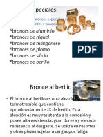 Bronces Especiales