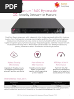 Quantum 16600 Hyperscale Security Gateway For Maestro