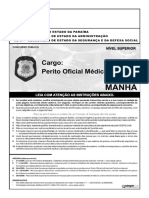 Perito Oficial Médico-Legal - Prova