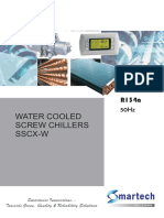 SSCDW-1112 R134a Water Cooled Screw Chiller SSCX (55-300RT) (Rev2 230413)