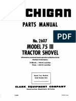 Parts Manual: Clark Equipment Company