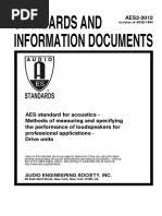 Standards and Information Documents: Audio Engineering Society, Inc