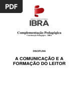 A Comunicação e A Formação Do Leitor Apostila