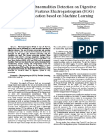 Toward Early Abnormalities Detection On Digestive System: Multi-Features Electrogastrogram (EGG) Signal Classification Based On Machine Learning