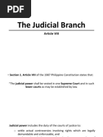 Lesson 8 - The Judicial Branch