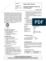 Hoja de Datos Técnicos Permatex® Sellador de Roscas de Alto Desempeño