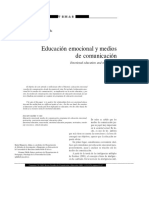 Educacion Emocional y Medios de Comunicacacion