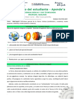 Geología. Estructura de La Tierra. Estudiantes