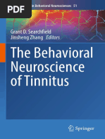 The Behavioral Neuroscience of Tinnituds