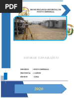 INFORME TOPOGRAFICO Nuevo Imperial