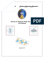 Electric & Magnetic Fields (EE 204) Lab Manual: University of Hail Electrical Engineering Department