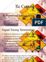 Traffic Control and Analysis at Signalized Intersection