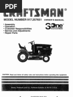 Craftsman 917257651 Manual